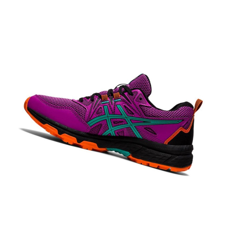 Purple Women's Asics GEL-VENTURE 8 Trail Running Shoes | US92563DE