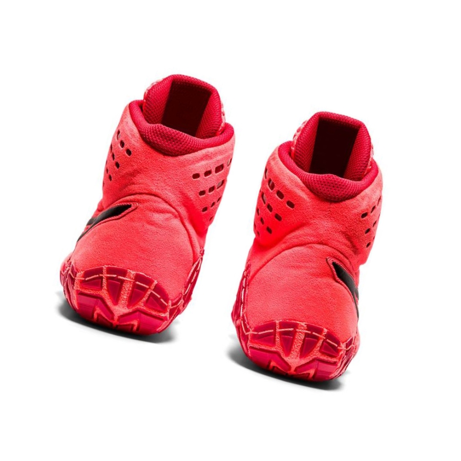 Red Men's Asics AGGRESSOR 4 Tokyo Wrestling Shoes | US12579DM