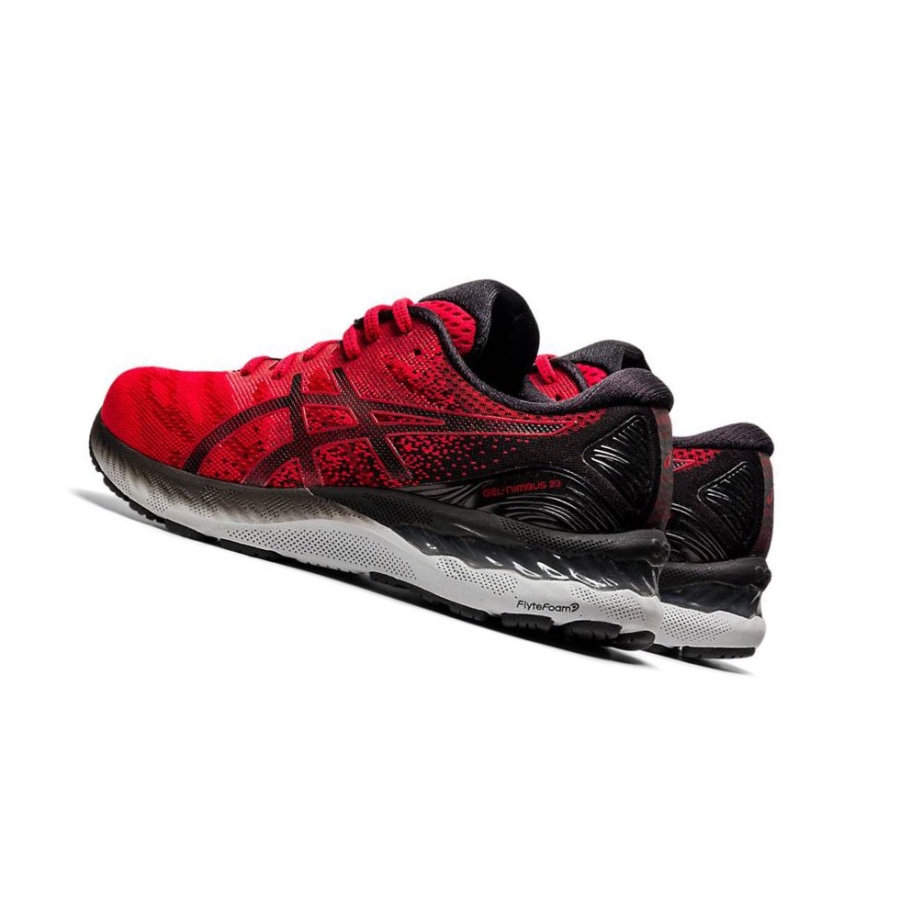 Red Men's Asics GEL-NIMBUS 23 Running Shoes | US24375QR