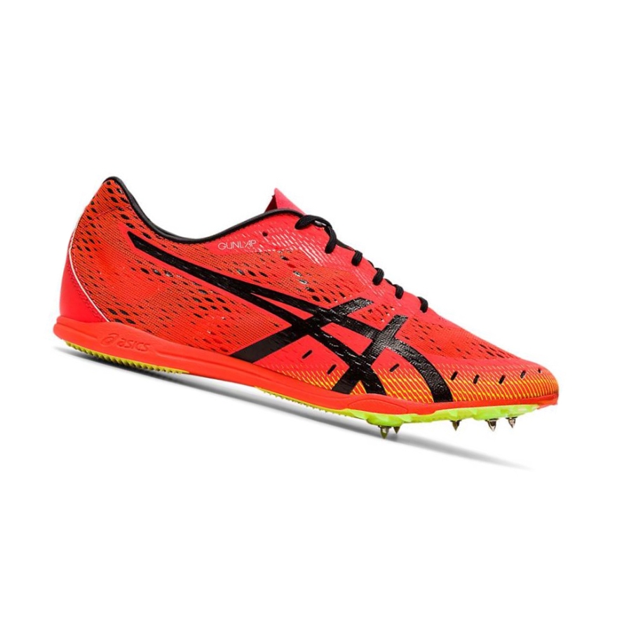 Red Men\'s Asics GUN LAP 2 Track Shoes | US68320VH