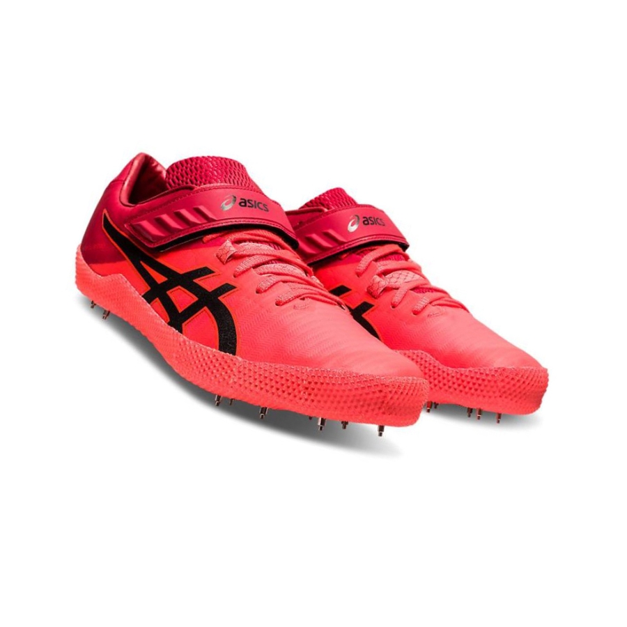 Red Men's Asics HIGH JUMP PRO 2 R Track Shoes | US57980QD