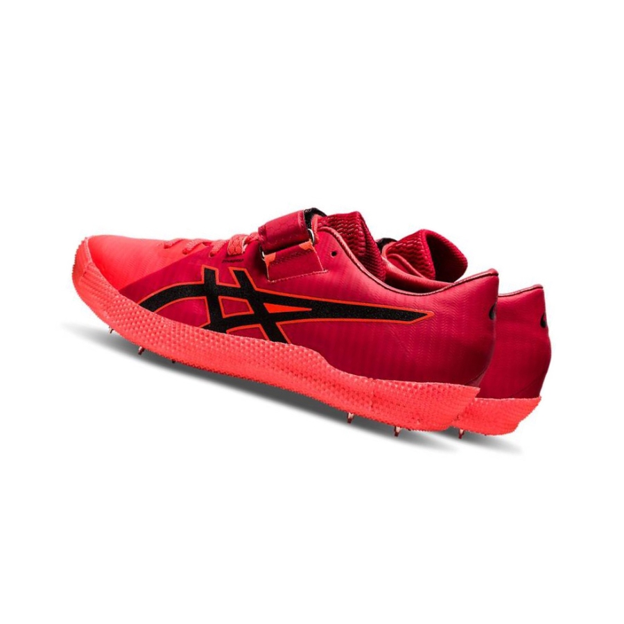 Red Men's Asics HIGH JUMP PRO 2 R Track Shoes | US57980QD