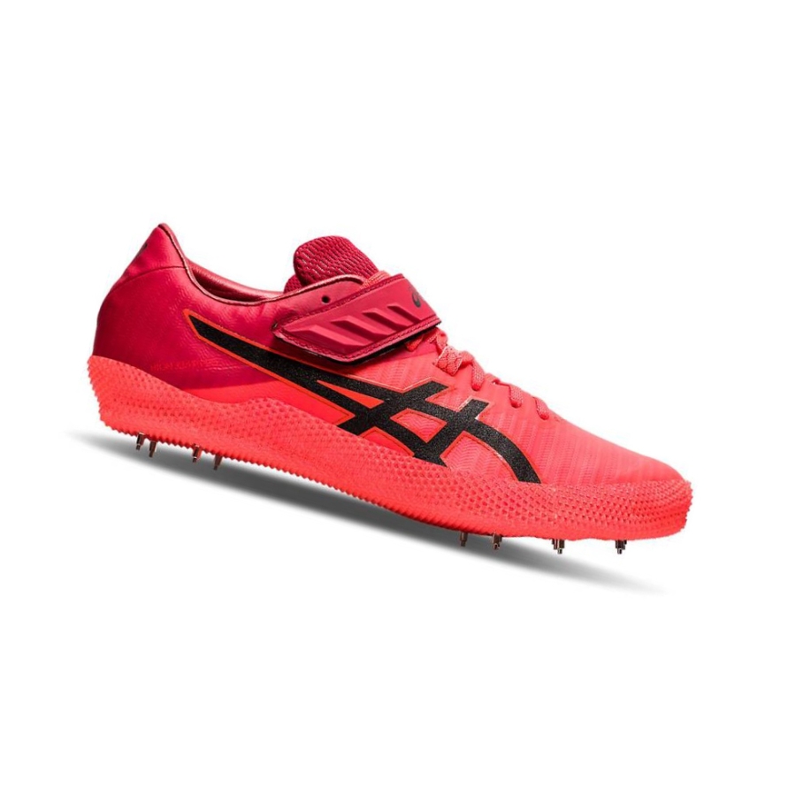 Red Men\'s Asics HIGH JUMP PRO 2 R Track Shoes | US57980QD