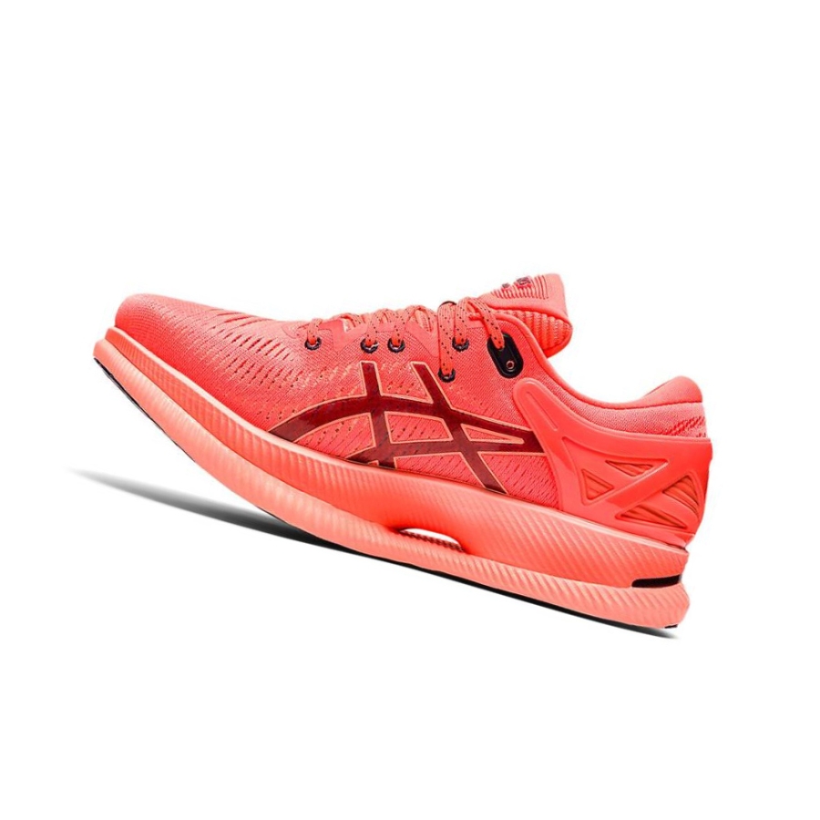 Red Men's Asics METARIDE Running Shoes | US30812AV