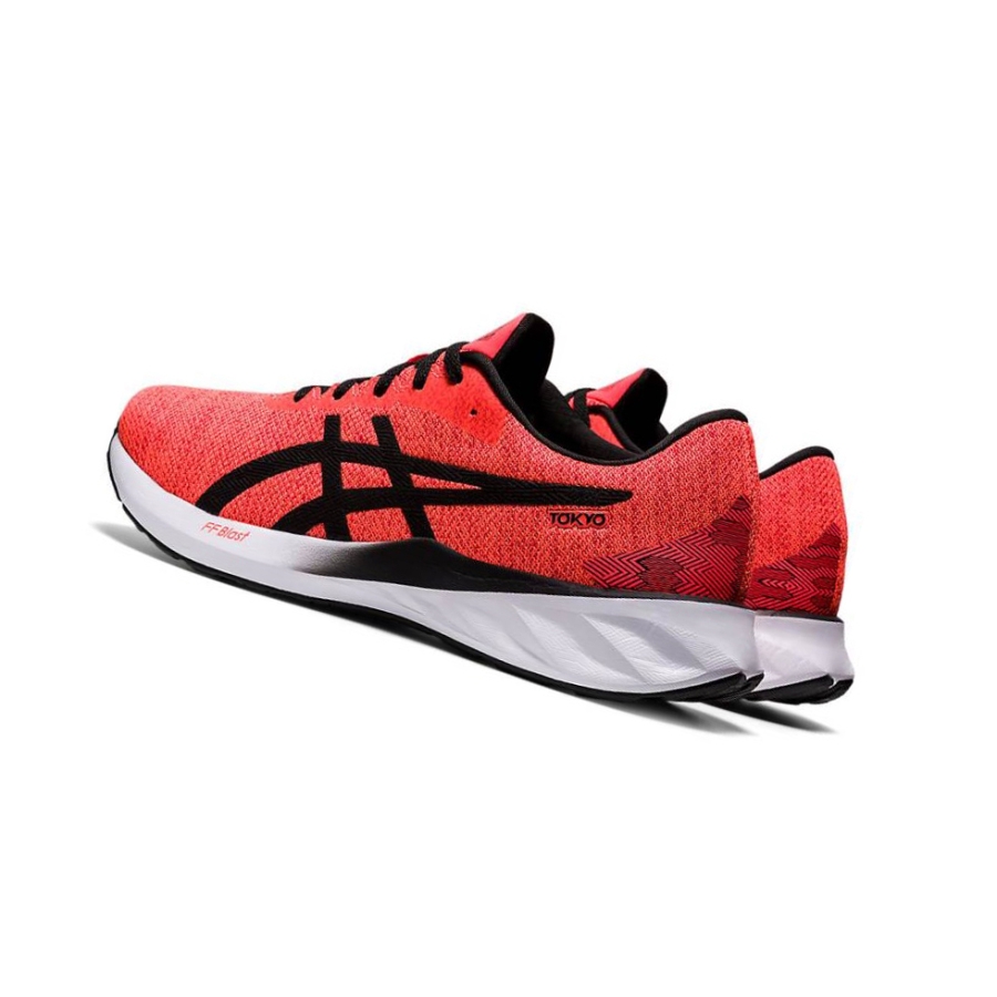 Red Men's Asics ROADBLAST Running Shoes | US59248GV