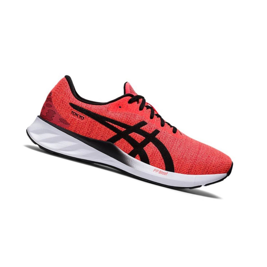 Red Men\'s Asics ROADBLAST Running Shoes | US59248GV