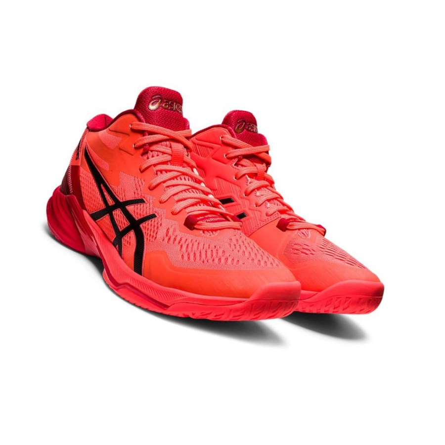 Red Men's Asics SKY ELITE FF MT 2 TOKYO Volleyball Shoes | US56472WV