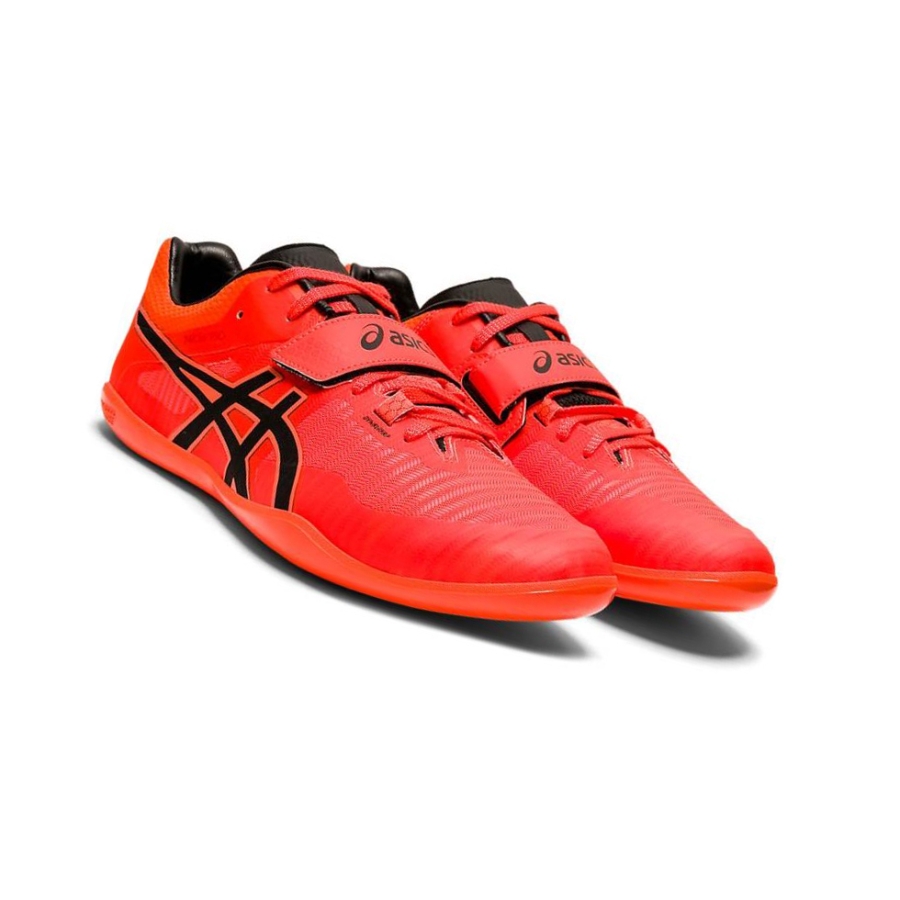 Red Men's Asics THROW PRO Track Shoes | US96758BS