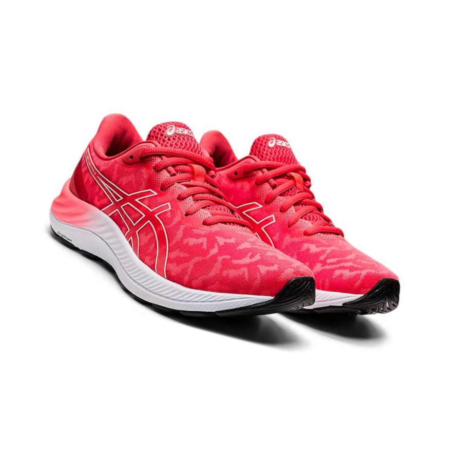 Red Women's Asics GEL-EXCITE 8 Twist Running Shoes | US13428XO