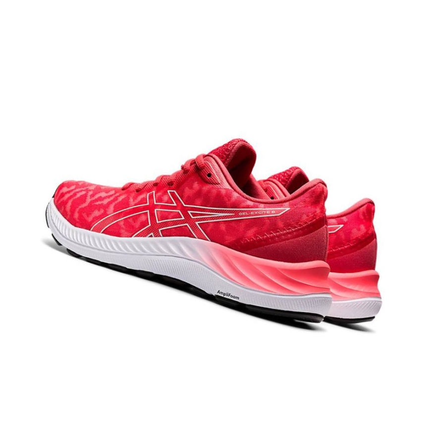 Red Women's Asics GEL-EXCITE 8 Twist Running Shoes | US13428XO