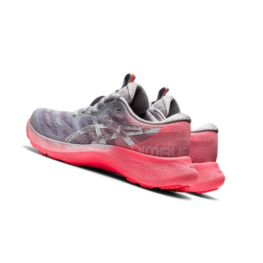 Red Women's Asics GEL-NIMBUS LITE Running Shoes | US41687RH