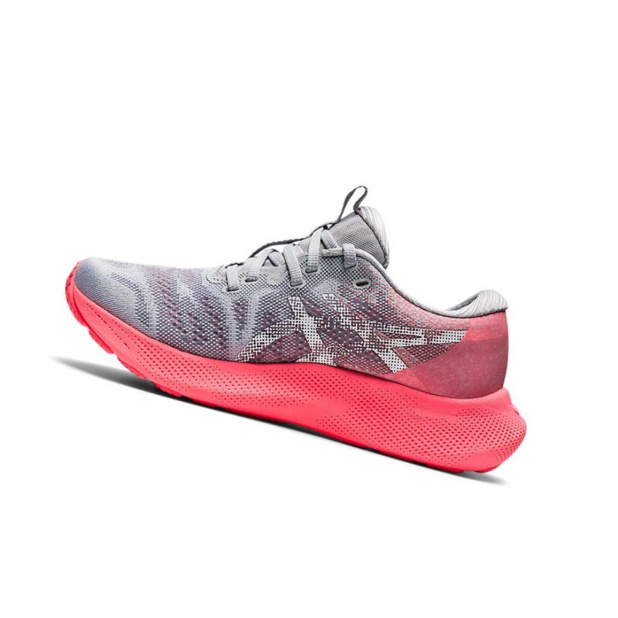 Red Women's Asics GEL-NIMBUS LITE Running Shoes | US41687RH