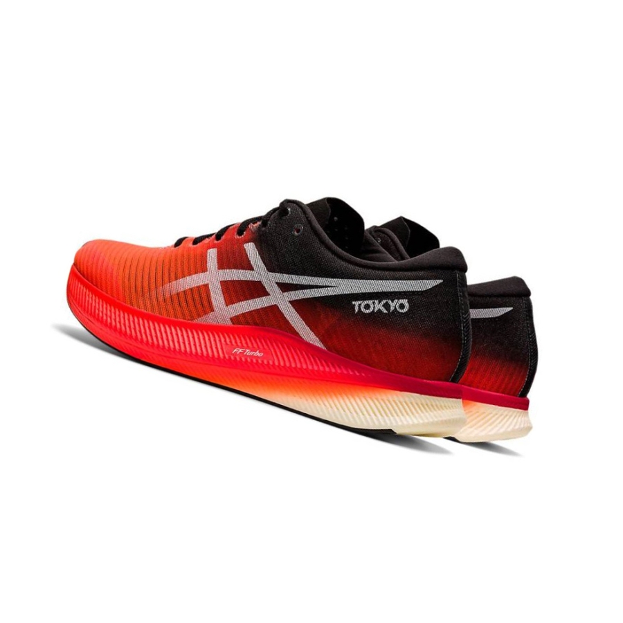 Red Women's Asics METASPEED EDGE Running Shoes | US45830NL