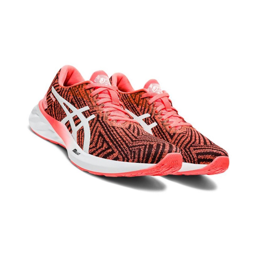 Red Women's Asics ROADBLAST Running Shoes | US95304ZO