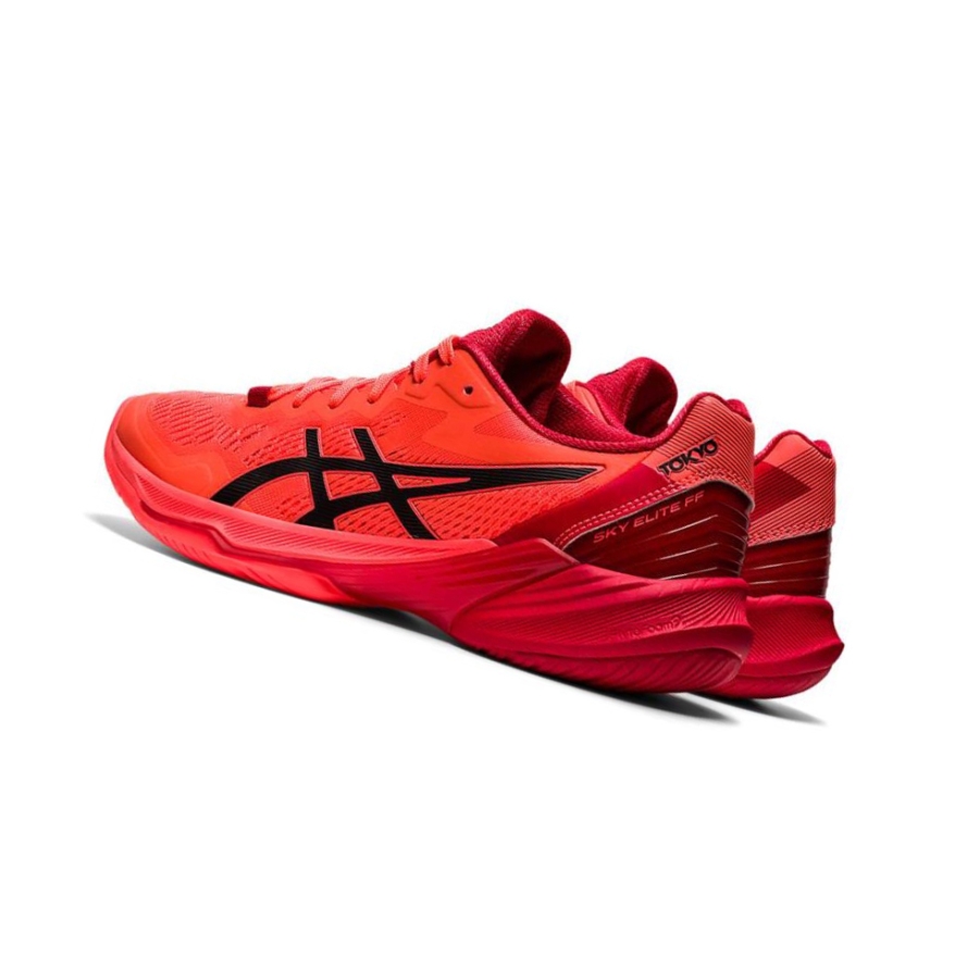 Red Women's Asics SKY ELITE FF 2 TOKYO Volleyball Shoes | US74130TF