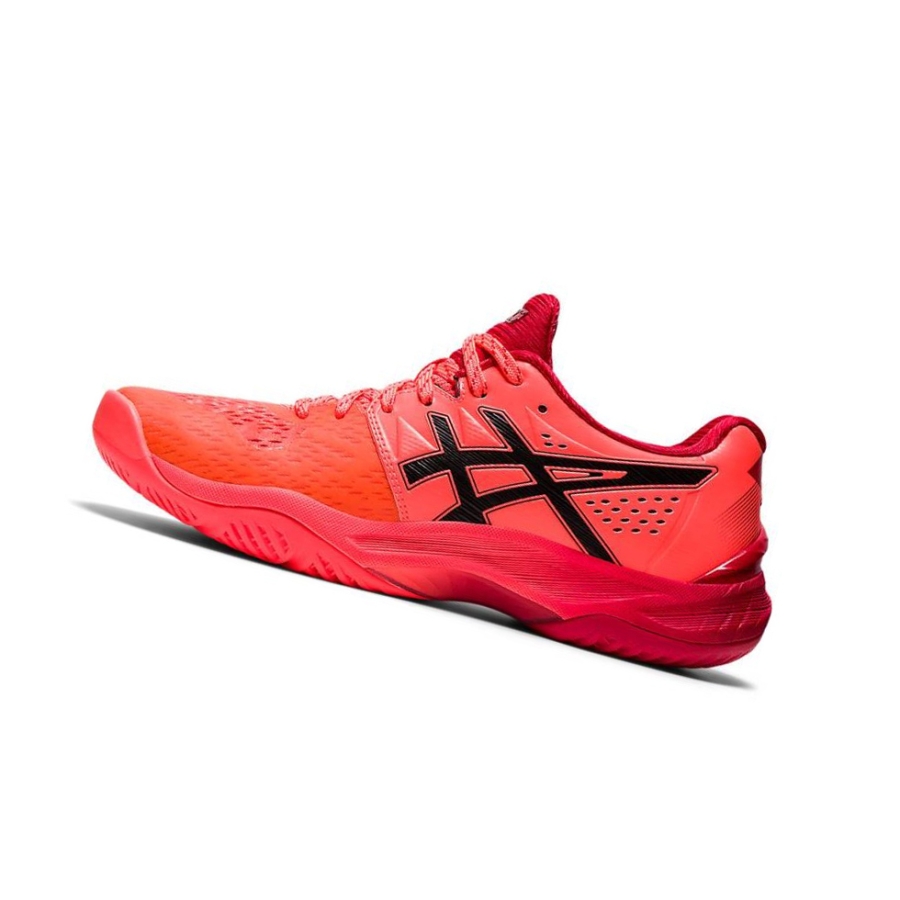 Red Women's Asics SKY ELITE FF Volleyball Shoes | US26341RZ