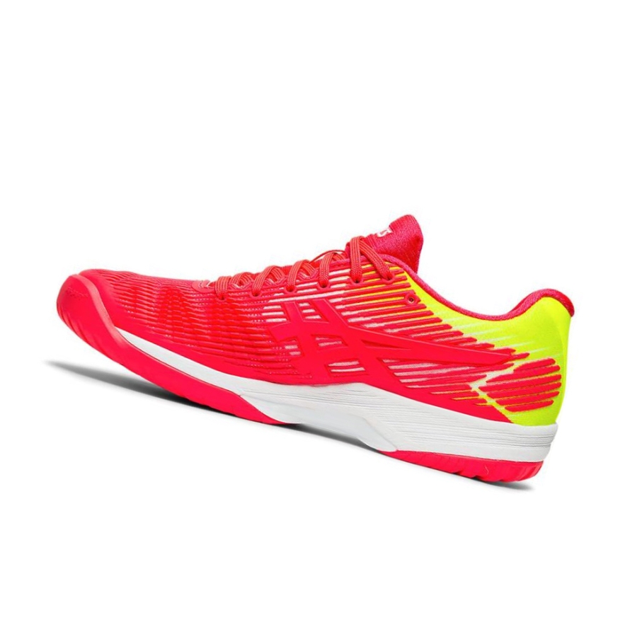 Red Women's Asics SOLUTION SPEED FF Tennis Shoes | US26035DP