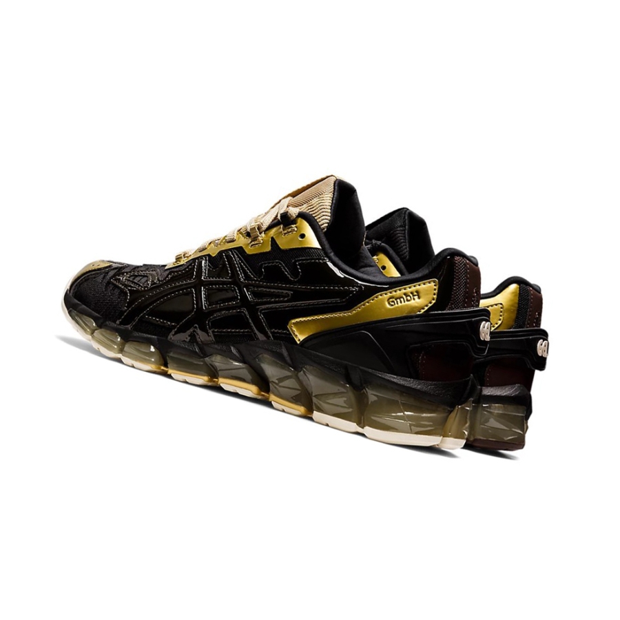 Rich Gold / Black Coffee Men's Asics GmbH x GEL-QUANTUM 360 6 Sneakers | US64509ZN