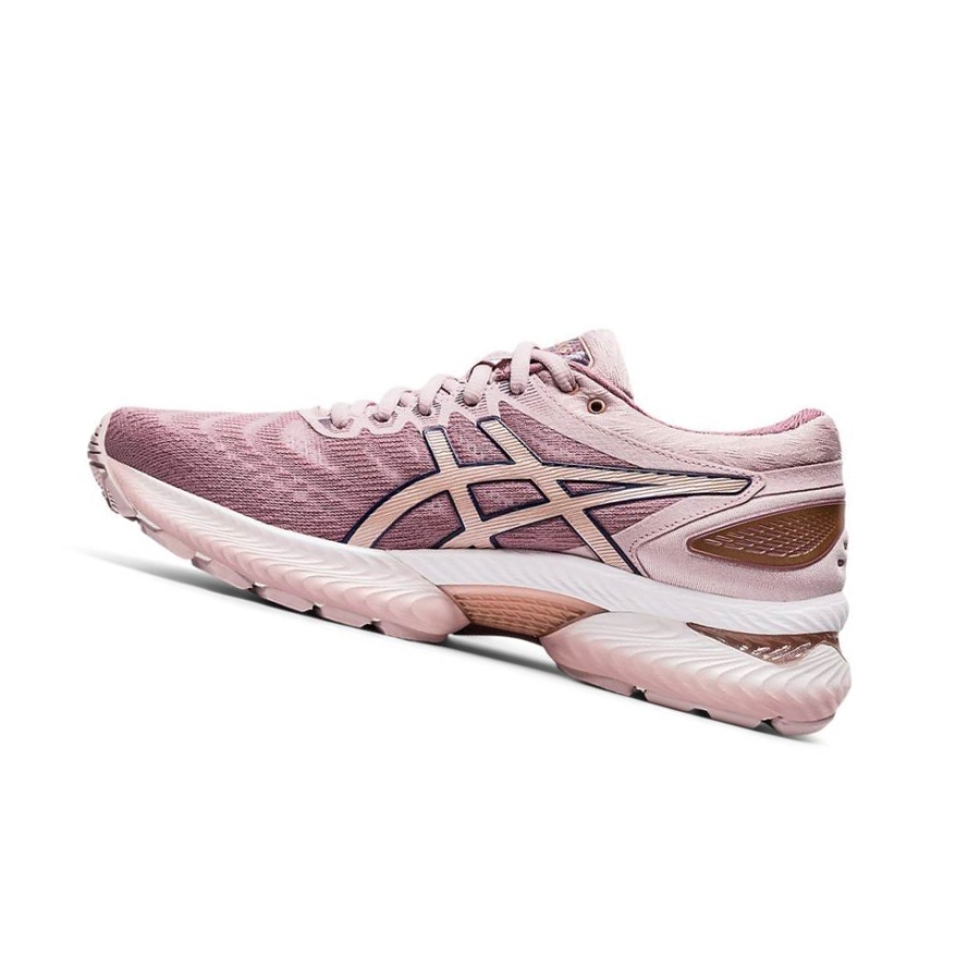 Rose Women's Asics GEL-NIMBUS 22 Running Shoes | US31284QJ