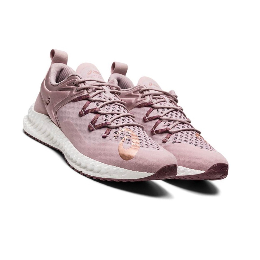 Rose Women's Asics MICROFLUX Sneakers | US20679NT