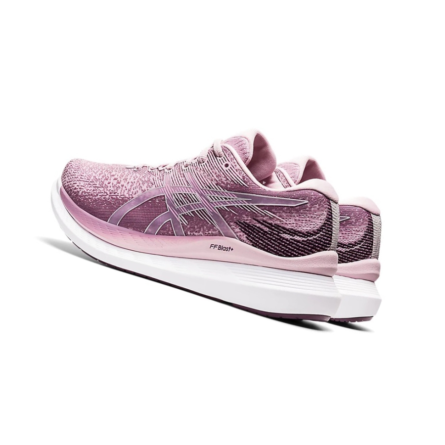 Rosequartz / Deep Plum Women's Asics GlideRide 3 Running Shoes | US80146ZA