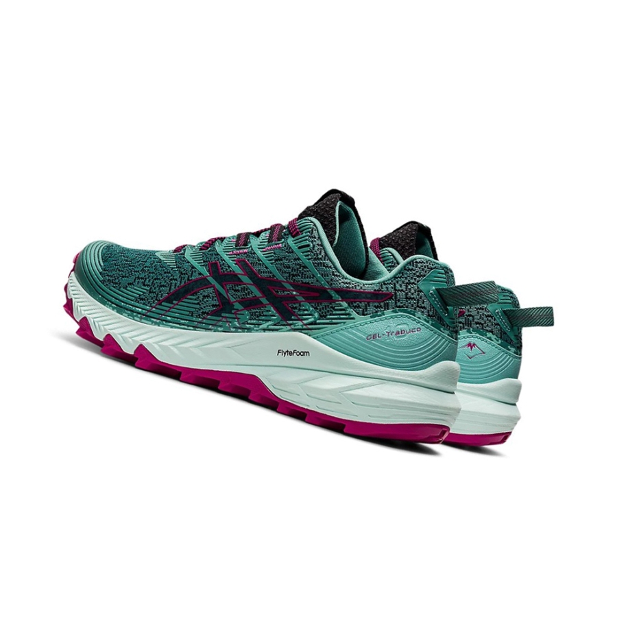 Sage / Black Women's Asics GEL-Trabuco 10 Trail Running Shoes | US83215UO