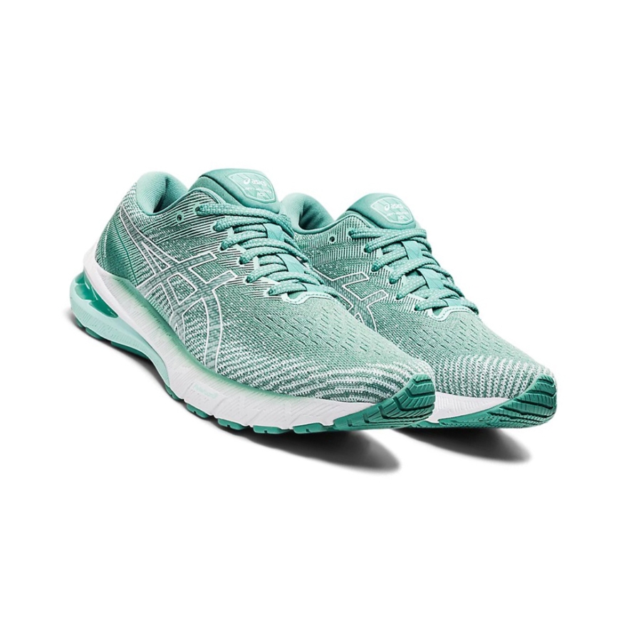 Sage / White Women's Asics GT-2000 10 Running Shoes | US16982MX