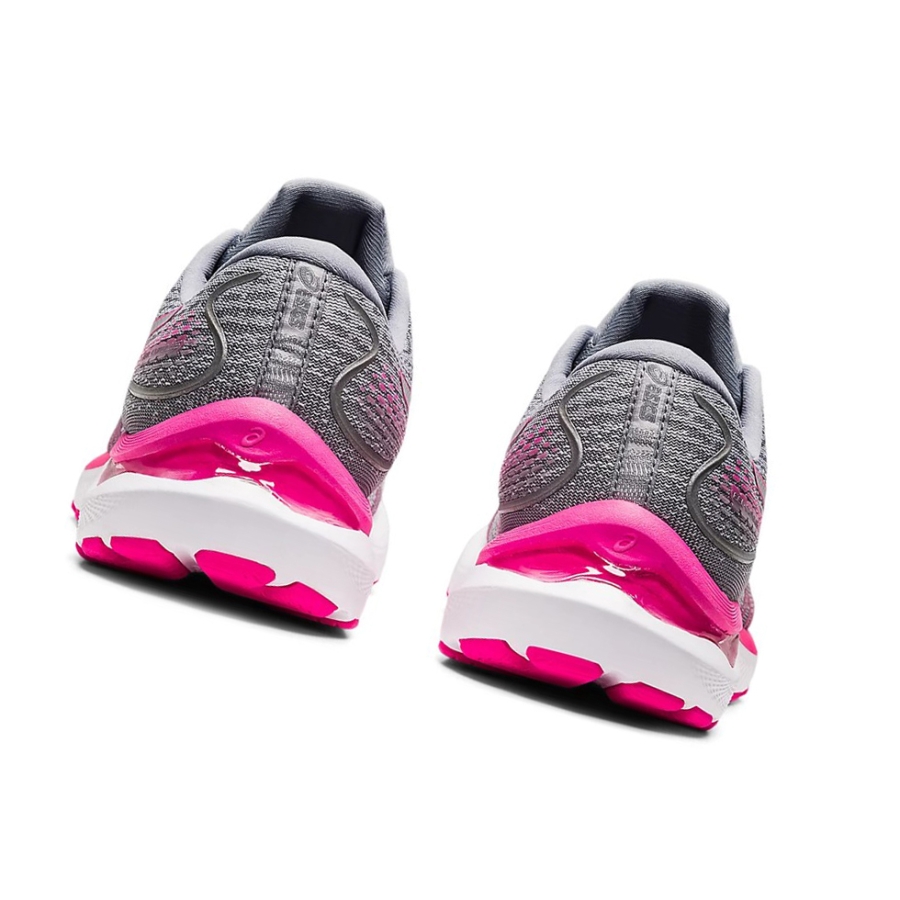 Sheet Rock / Pink Glo Women's Asics GEL-CUMULUS 24 Running Shoes | US37562RO