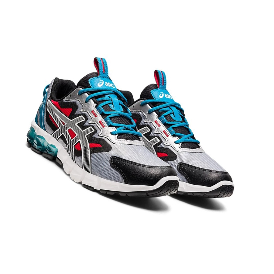 Sheet Rock / Teal Blue Men's Asics GEL-QUANTUM 90 Sneakers | US39062WG