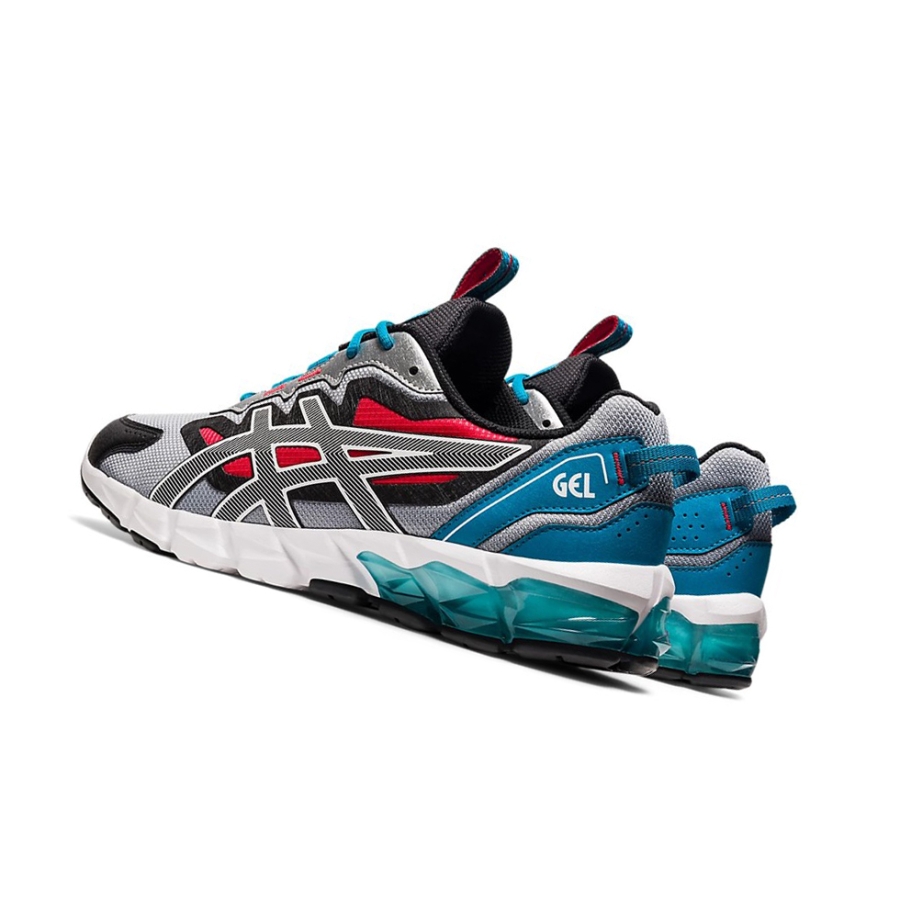 Sheet Rock / Teal Blue Men's Asics GEL-QUANTUM 90 Sneakers | US39062WG