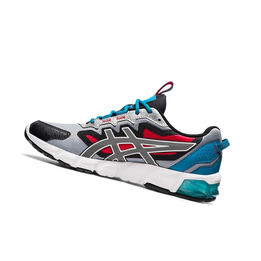 Sheet Rock / Teal Blue Men's Asics GEL-QUANTUM 90 Sneakers | US39062WG