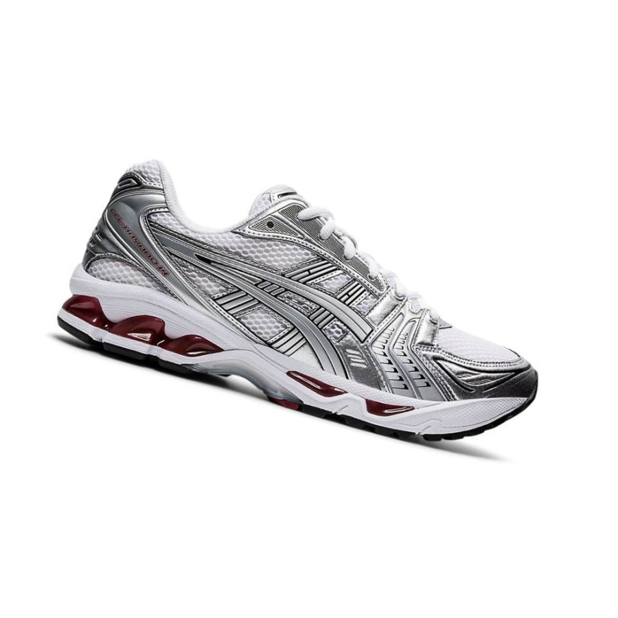 Silver Men\'s Asics GEL-KAYANO 14 Sneakers | US28913QY