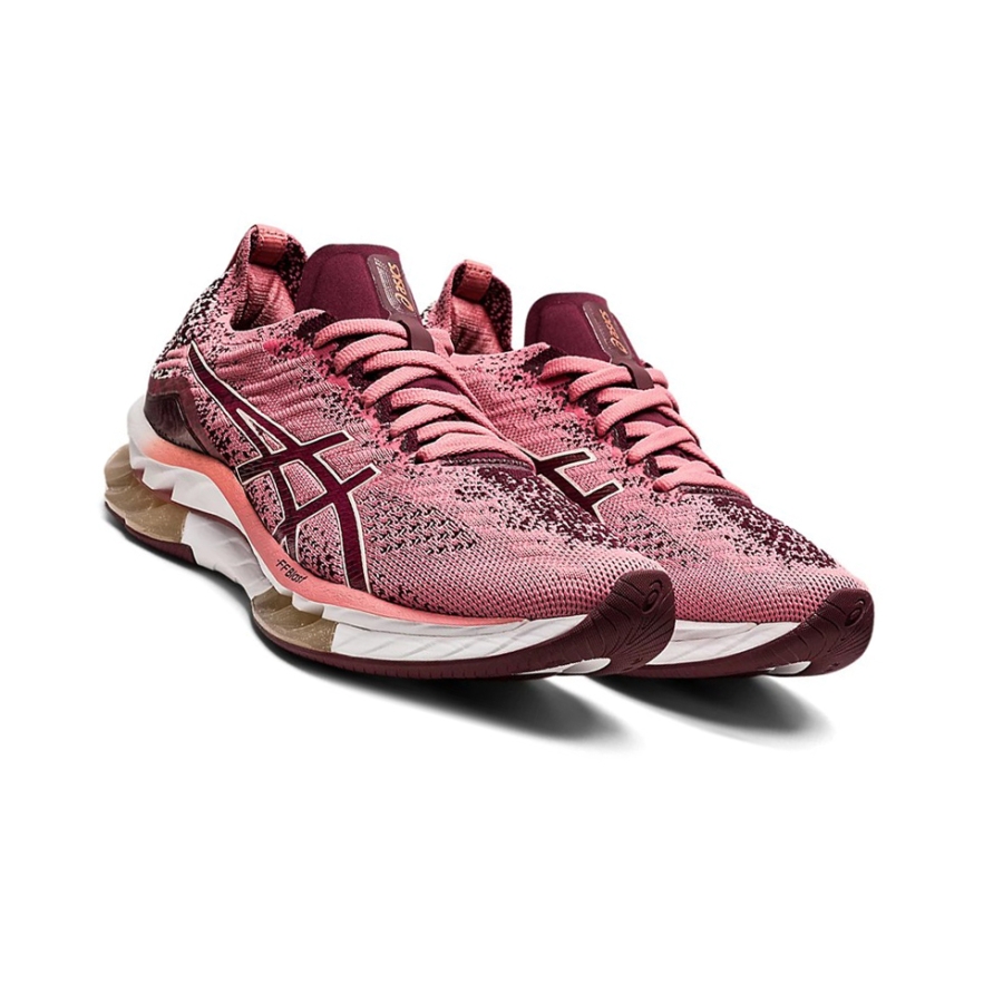 Smokey Rose / Deep Mars Women's Asics KINSEI BLAST Running Shoes | US89542ZT