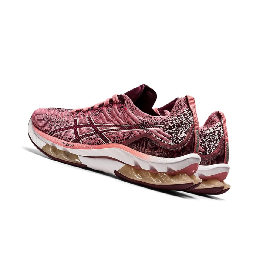 Smokey Rose / Deep Mars Women's Asics KINSEI BLAST Running Shoes | US89542ZT