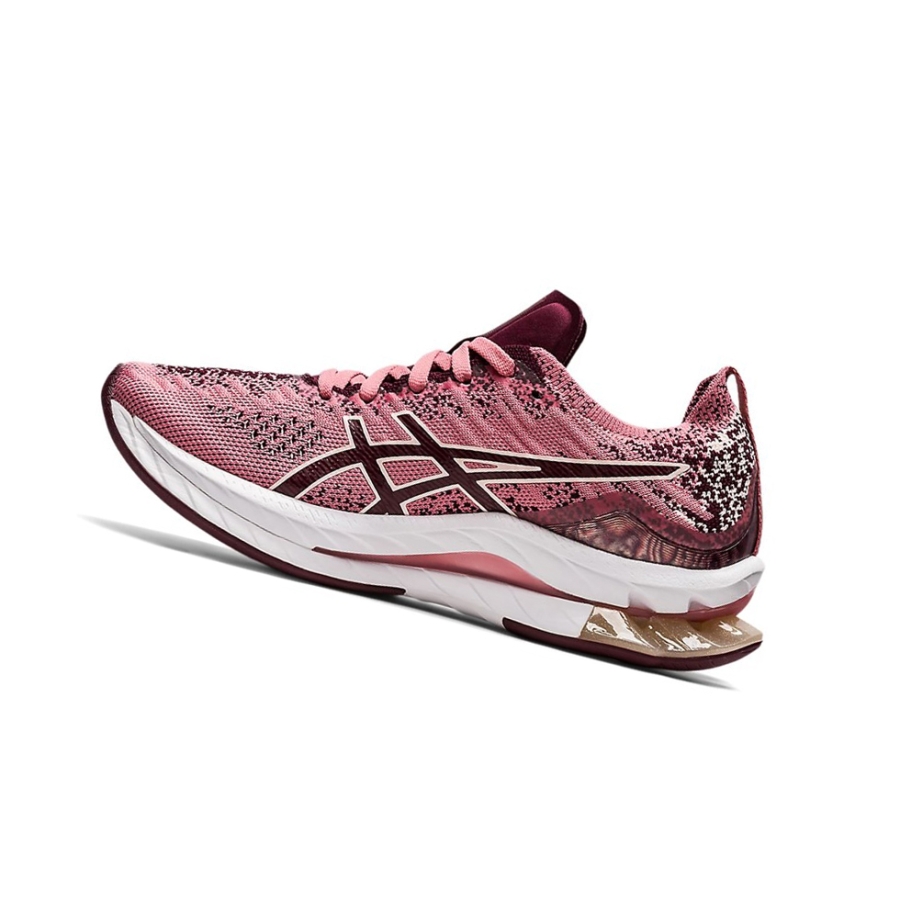 Smokey Rose / Deep Mars Women's Asics KINSEI BLAST Running Shoes | US89542ZT