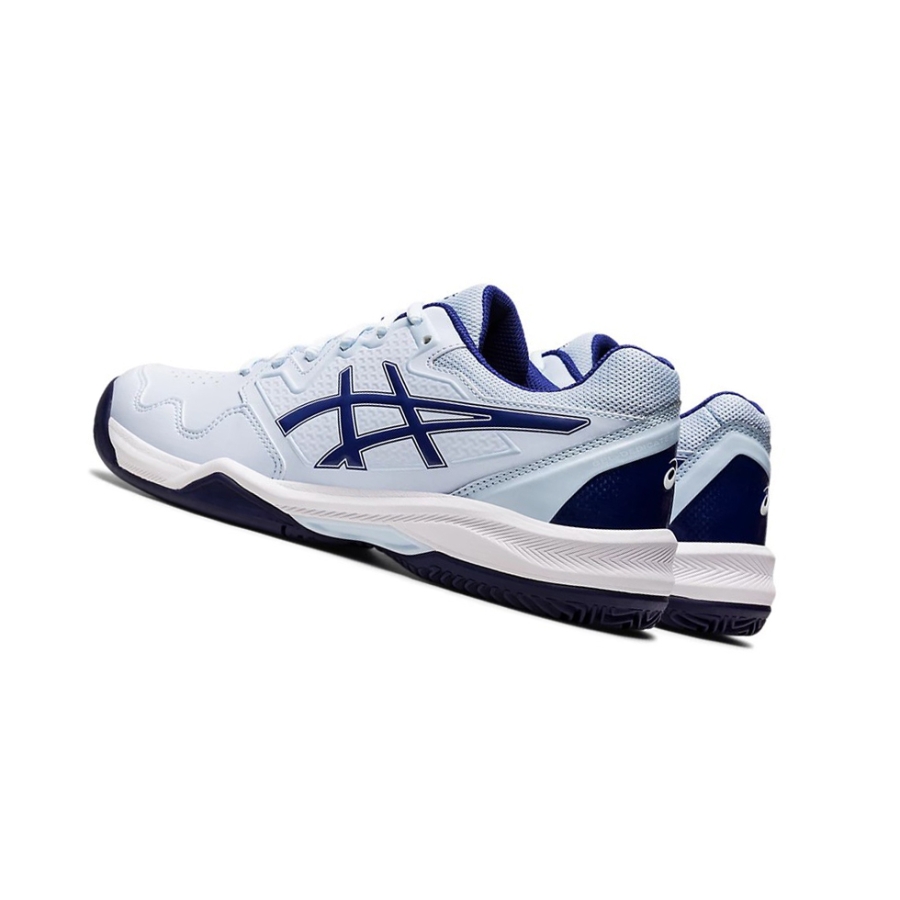 Soft Sky / Dive Blue Women's Asics GEL-DEDICATE 7 CLAY Tennis Shoes | US26438QF