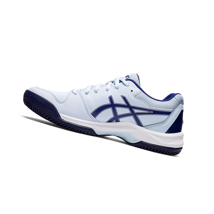 Soft Sky / Dive Blue Women's Asics GEL-DEDICATE 7 CLAY Tennis Shoes | US26438QF