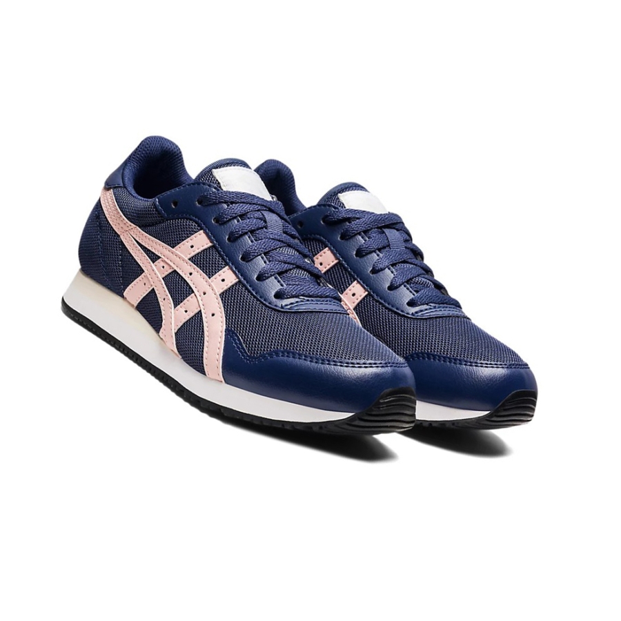 Thunder Blue / Ginger Peach Women's Asics TIGER RUNNER Sneakers | US90672DO