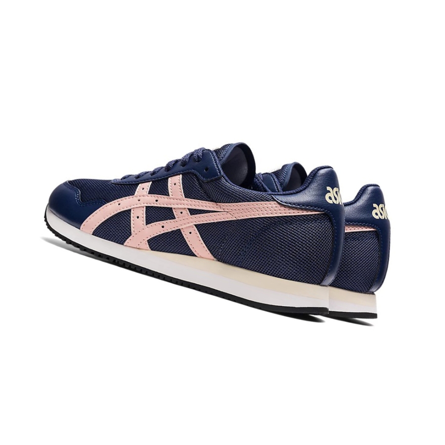 Thunder Blue / Ginger Peach Women's Asics TIGER RUNNER Sneakers | US90672DO