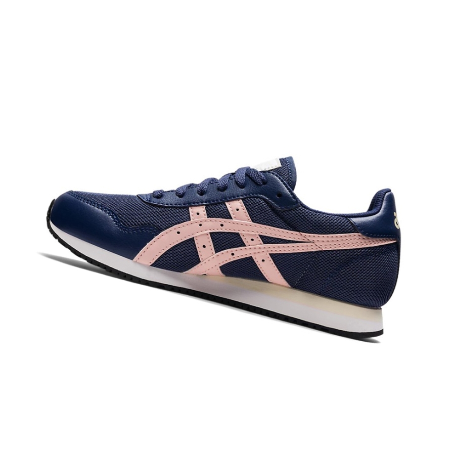 Thunder Blue / Ginger Peach Women's Asics TIGER RUNNER Sneakers | US90672DO