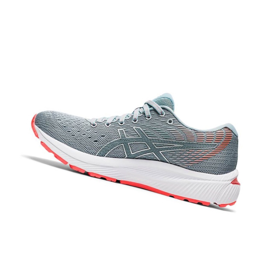 Turquoise Women's Asics GEL-CUMULUS 22 Wide Running Shoes | US16524AU