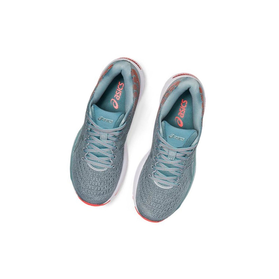 Turquoise Women's Asics GEL-CUMULUS 22 Wide Running Shoes | US16524AU