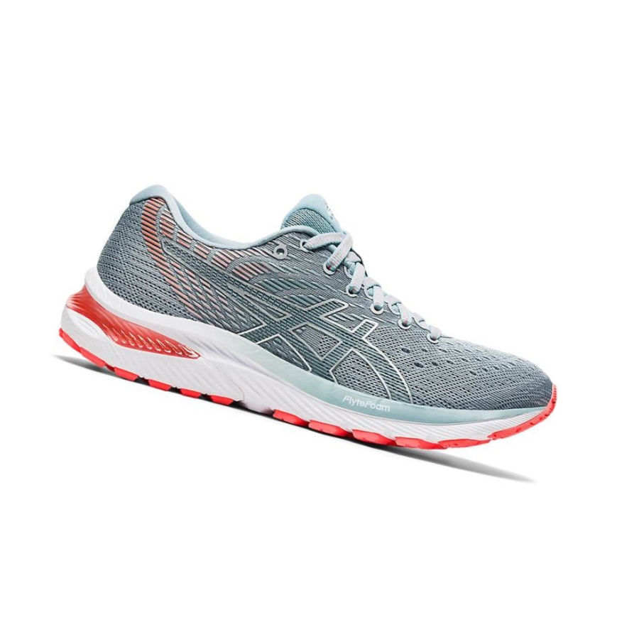 Turquoise Women\'s Asics GEL-CUMULUS 22 Wide Running Shoes | US16524AU