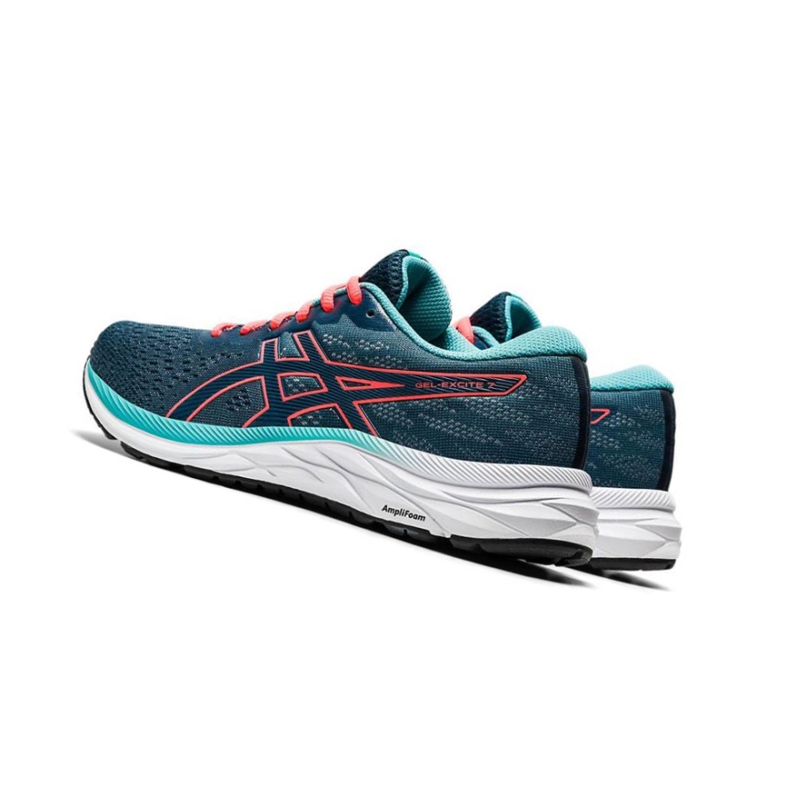 Turquoise Women's Asics GEL-EXCITE 7 Running Shoes | US82047UP