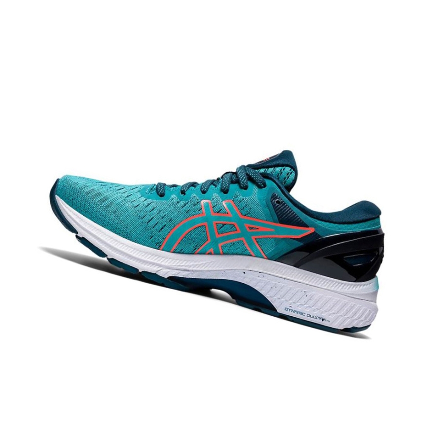 Turquoise Women's Asics GEL-KAYANO 27 Running Shoes | US08349XI