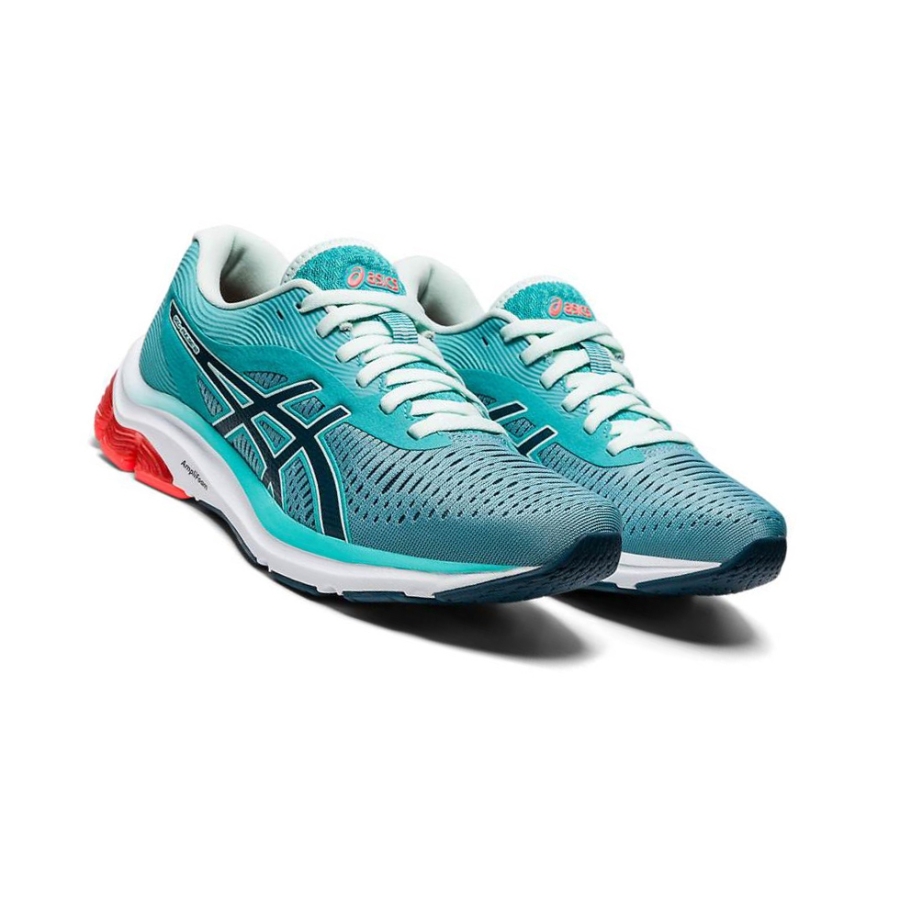 Turquoise Women's Asics GEL-PULSE 12 Running Shoes | US26579ZC