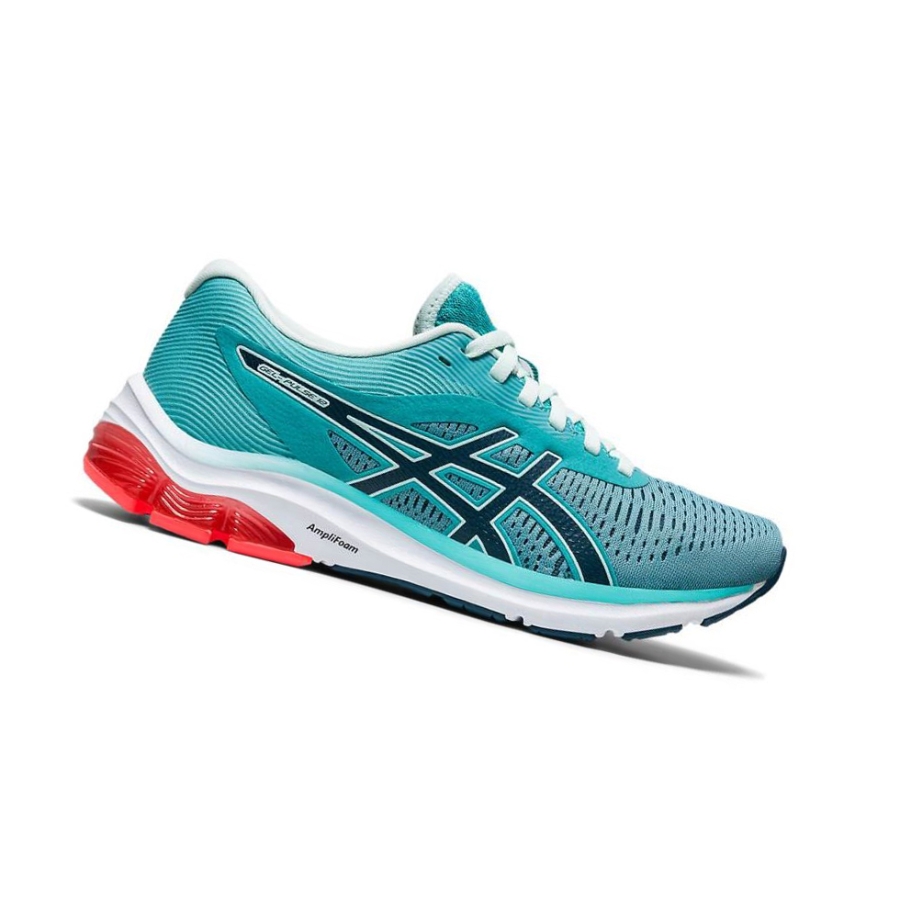 Turquoise Women\'s Asics GEL-PULSE 12 Running Shoes | US26579ZC