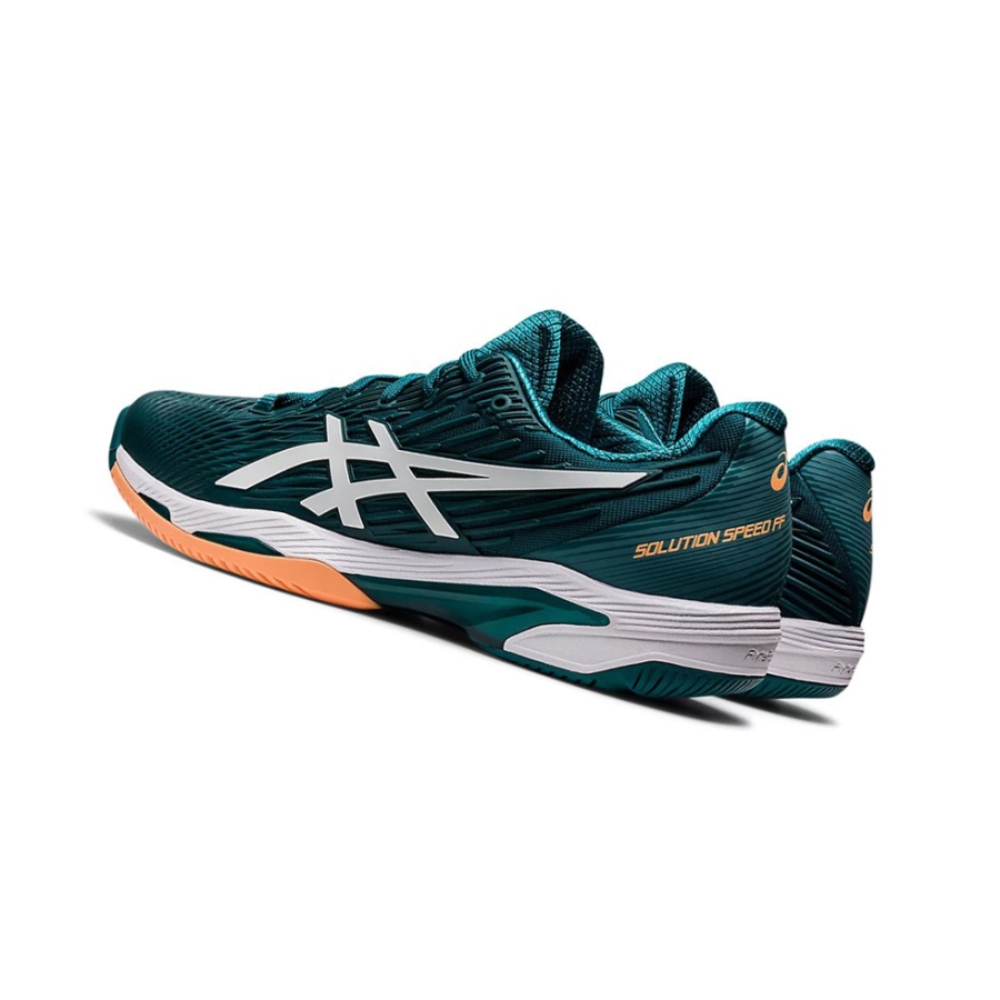 Velvet Pine / White Men's Asics SOLUTION SPEED FF 2 Tennis Shoes | US16290WQ