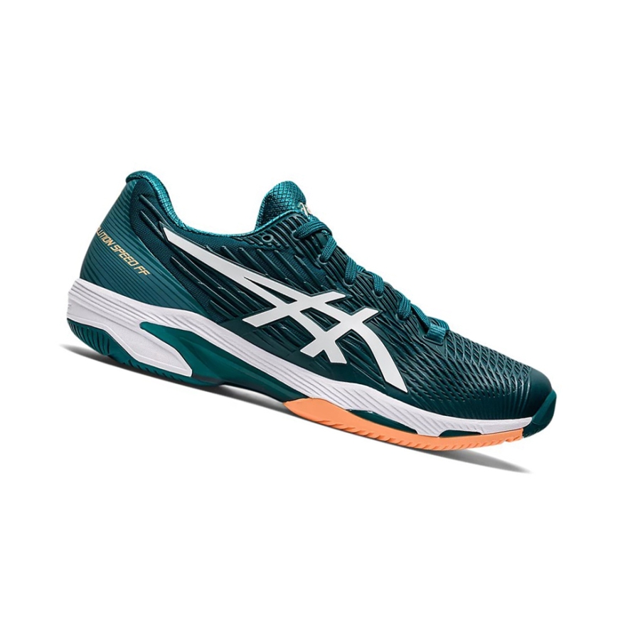 Velvet Pine / White Men\'s Asics SOLUTION SPEED FF 2 Tennis Shoes | US16290WQ