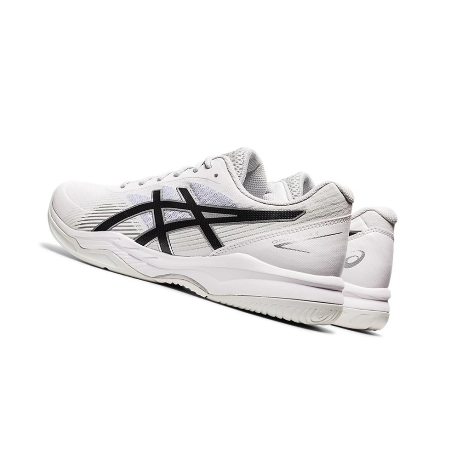 White / Black Men's Asics GEL-GAME 8 Tennis Shoes | US67930YK